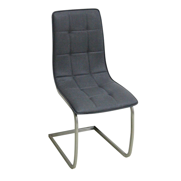 Olivia Chrome Leg Pu Chair - Click Image to Close